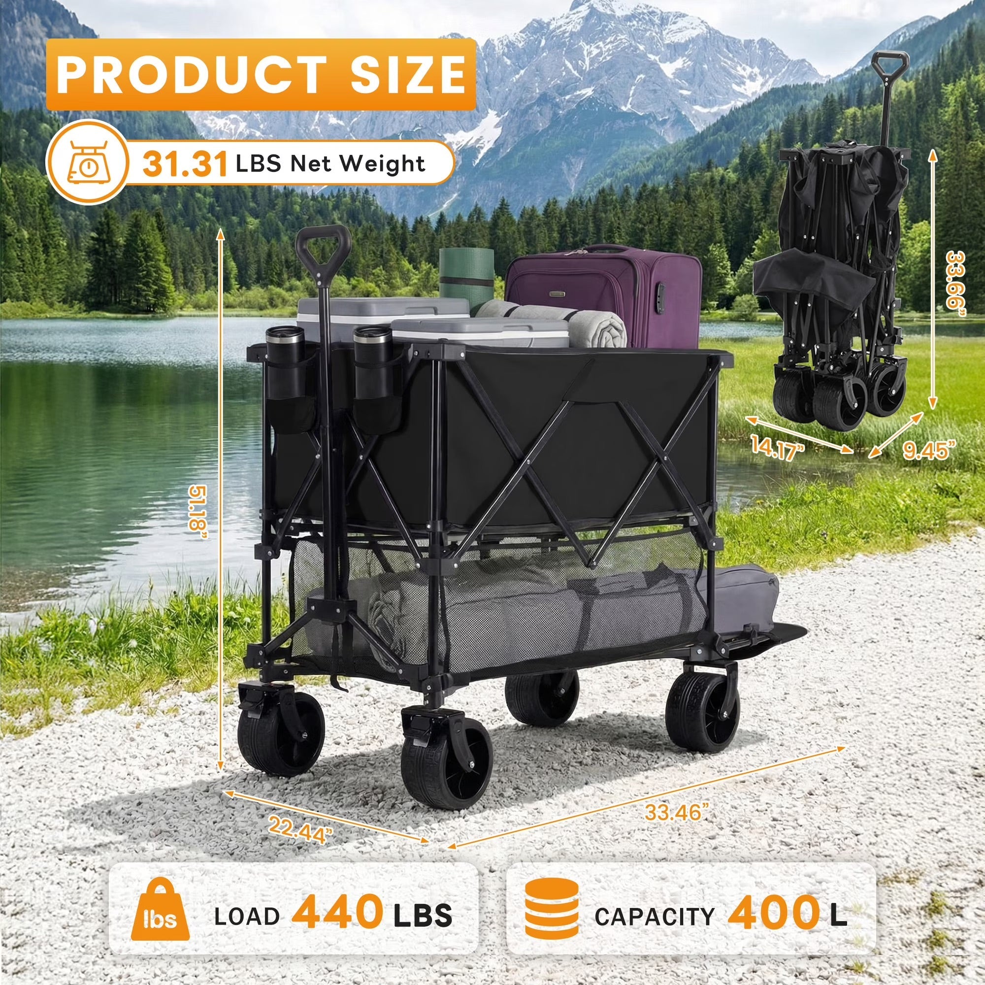 DeckWagon Double-Deck Haul Wagon