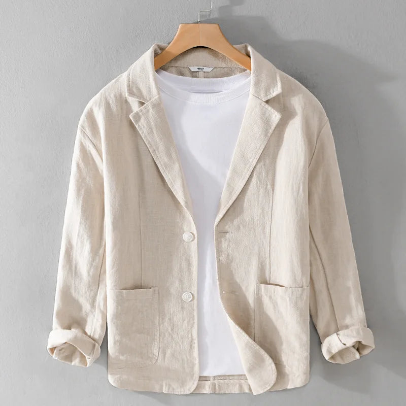 Leandro Linen Comfort Jacket