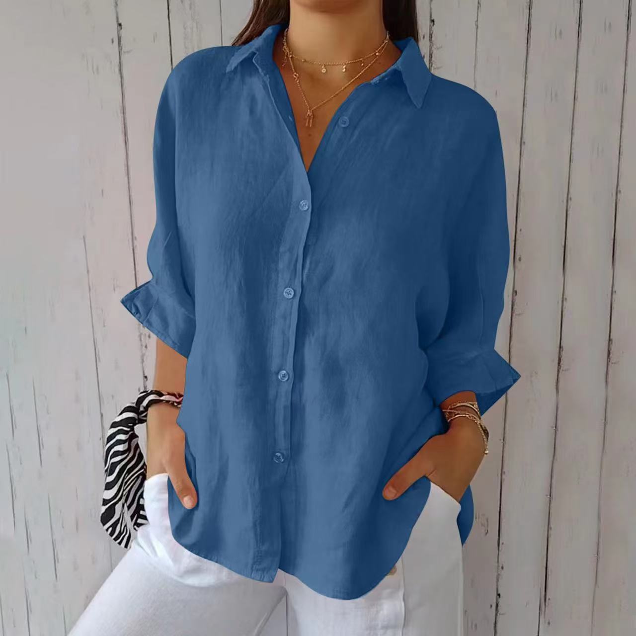Chic Tie-Back Shirt