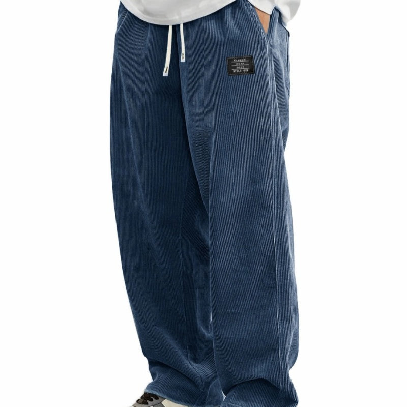 Everyday Relaxed Drawstring Casual Pants