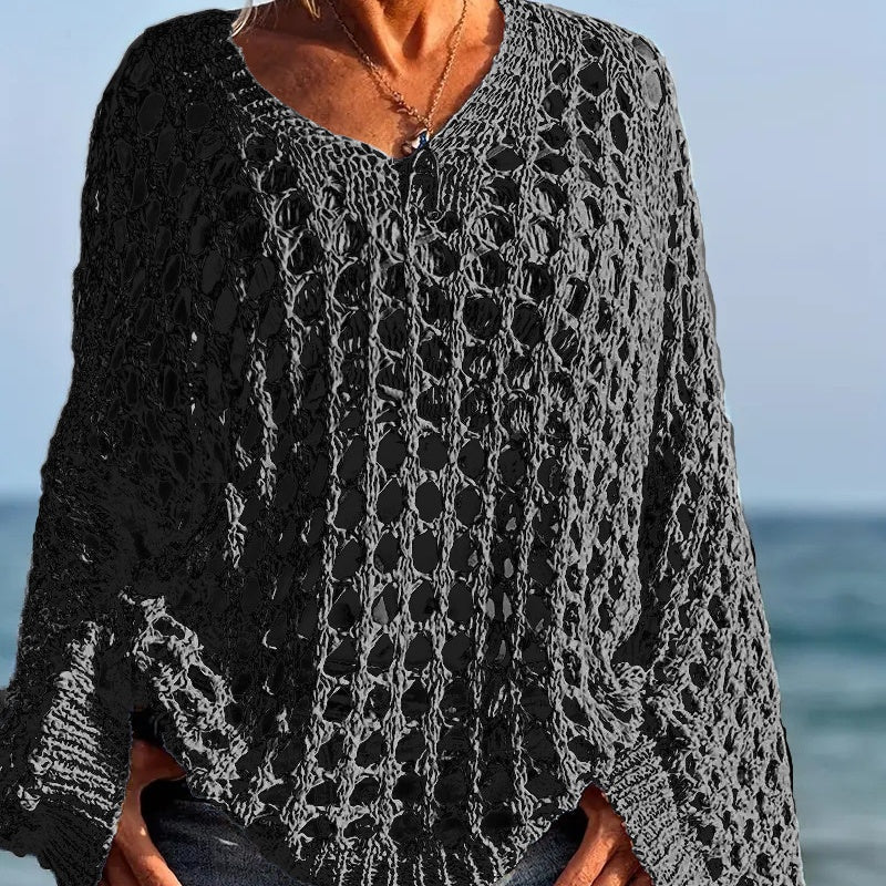 Breezy Crochet Knit Top