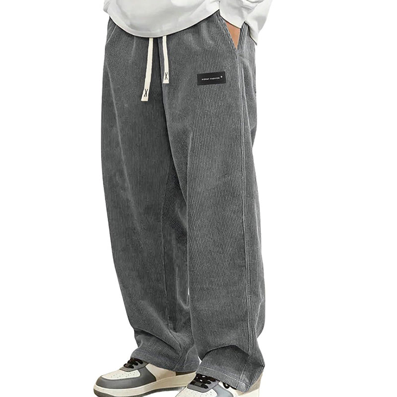 Everyday Relaxed Drawstring Casual Pants
