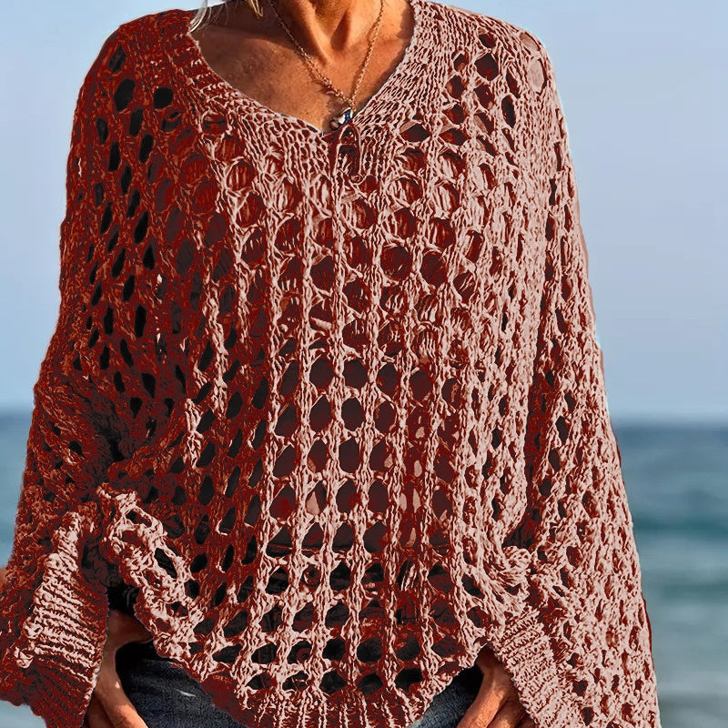 Breezy Crochet Knit Top