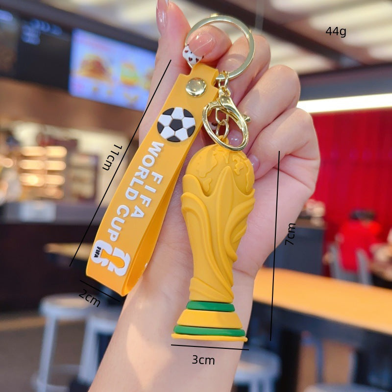 World Cup Mascot Keychain Fan Charm