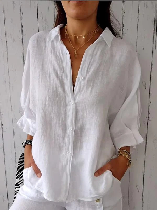 Chic Tie-Back Shirt