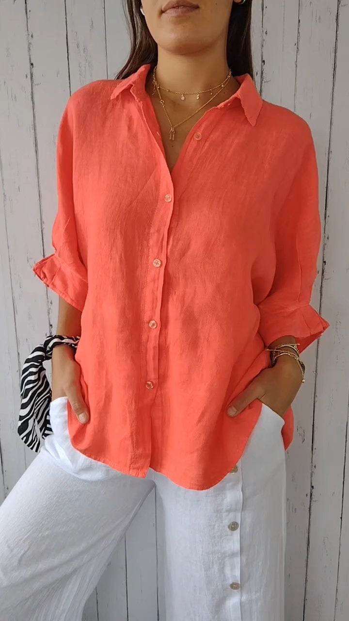 Chic Tie-Back Shirt