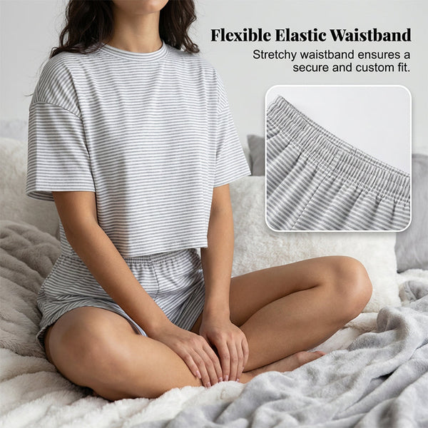 Cozy Striped Lounge Set