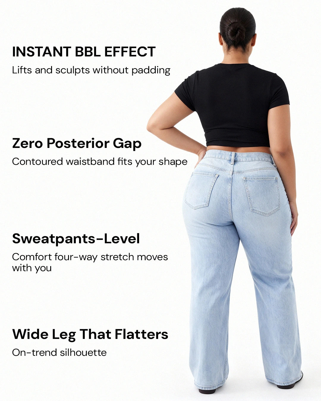 CurveLift Everyday Wide Jeans