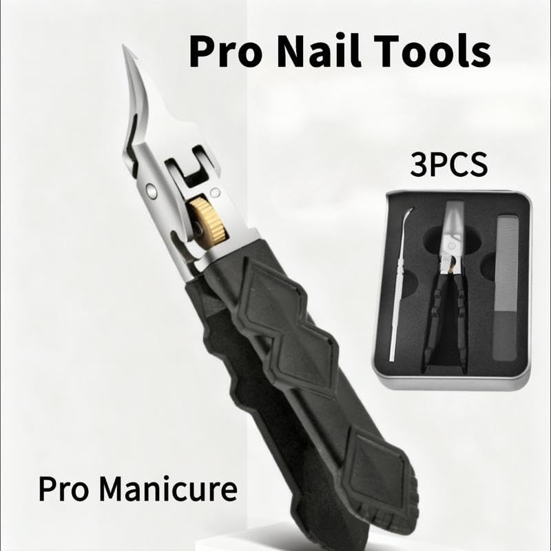 Precision Black Nail Nipper Kit