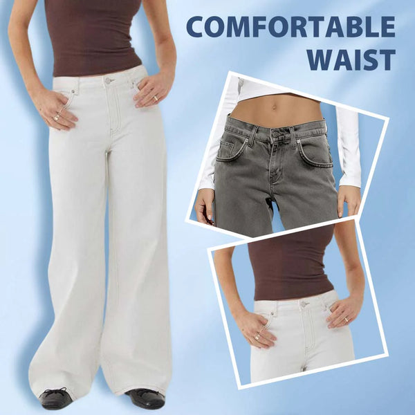 Retro Vintage Relaxed Denim Jeans