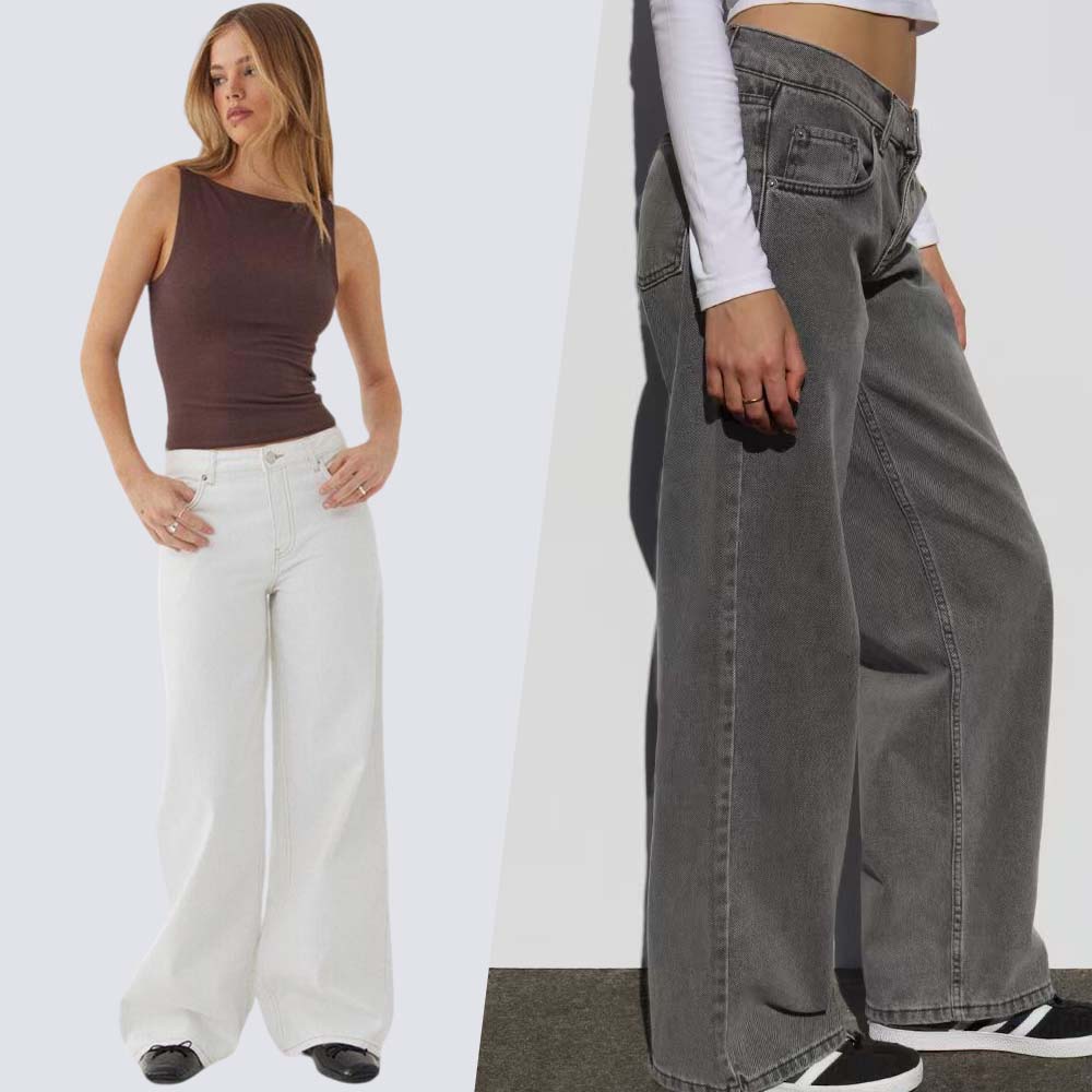 Retro Vintage Relaxed Denim Jeans